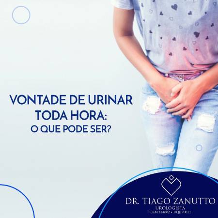 Aumento da vontade de urina