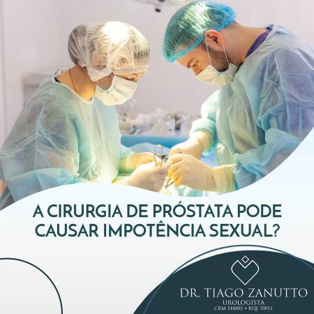 Cirurgia de próstata e impotência sexual